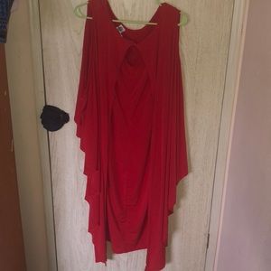 Red cap dress from debshops